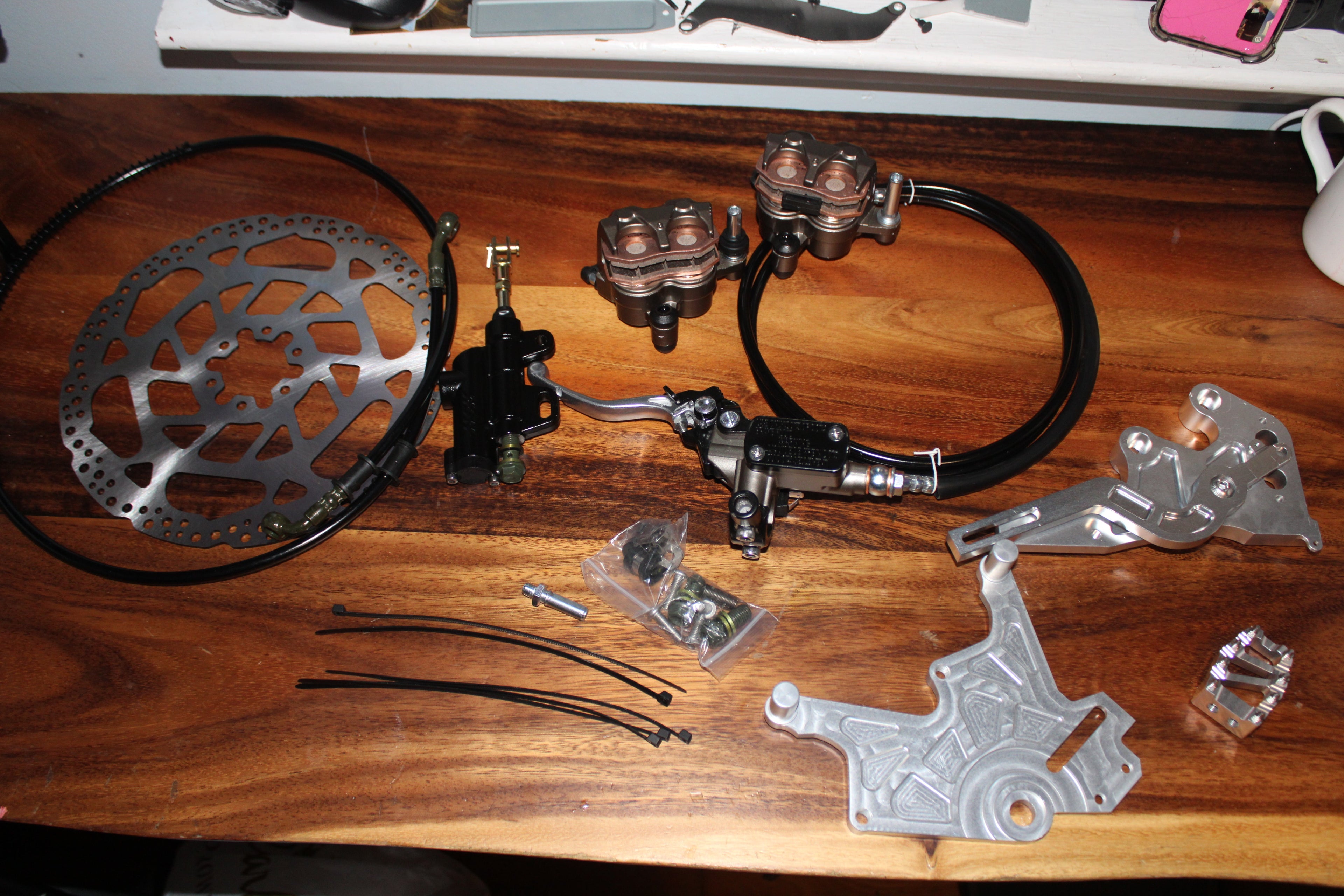 Lbx/eride or talaria ultra bee foot and rear brake